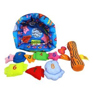 Melissa & Doug K's Kids Soft Fish & Count Learning Game Toddler Toy Set